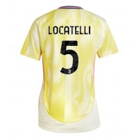 Juventus Manuel Locatelli #5 Udebanetrøje Dame 2024-25 Kortærmet